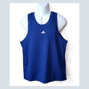 Adidas Legends Tank Top Blue Men's Size Small